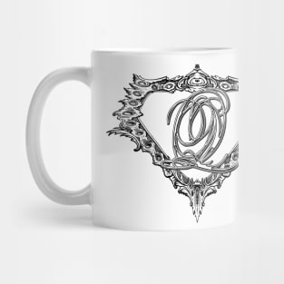 Super Sleek Style Q Symbol Mug